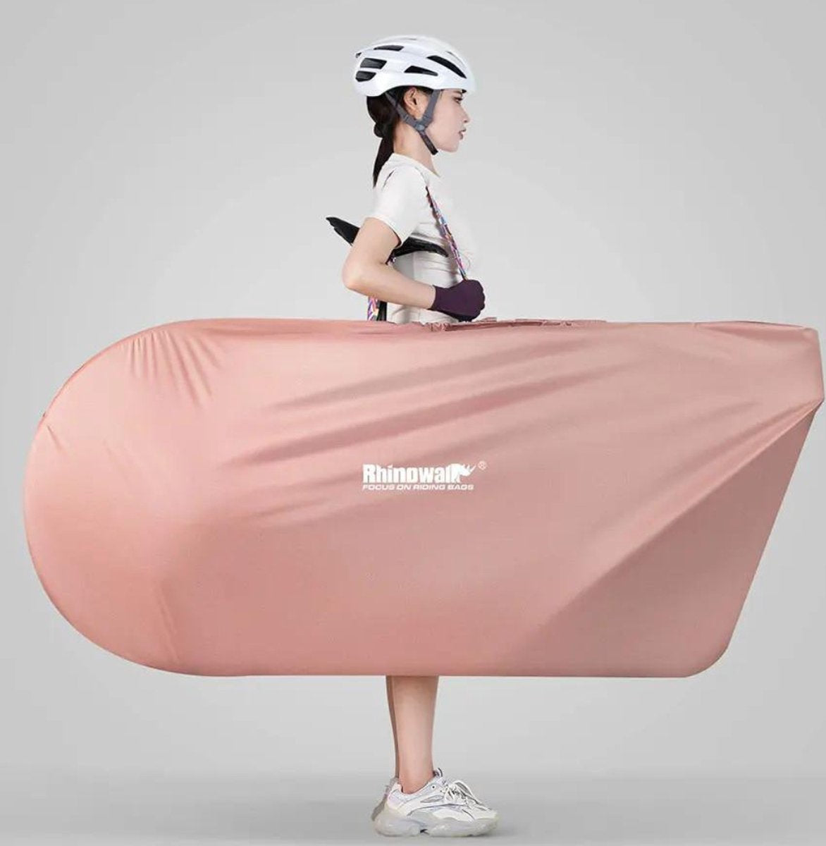 Rhinowalk - Waterdichte Fietshoes met Draagriem