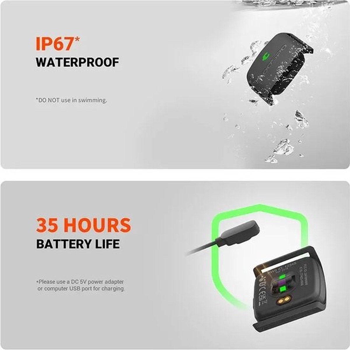 HW9 - Hartslagmeter - HRV functie - Armband