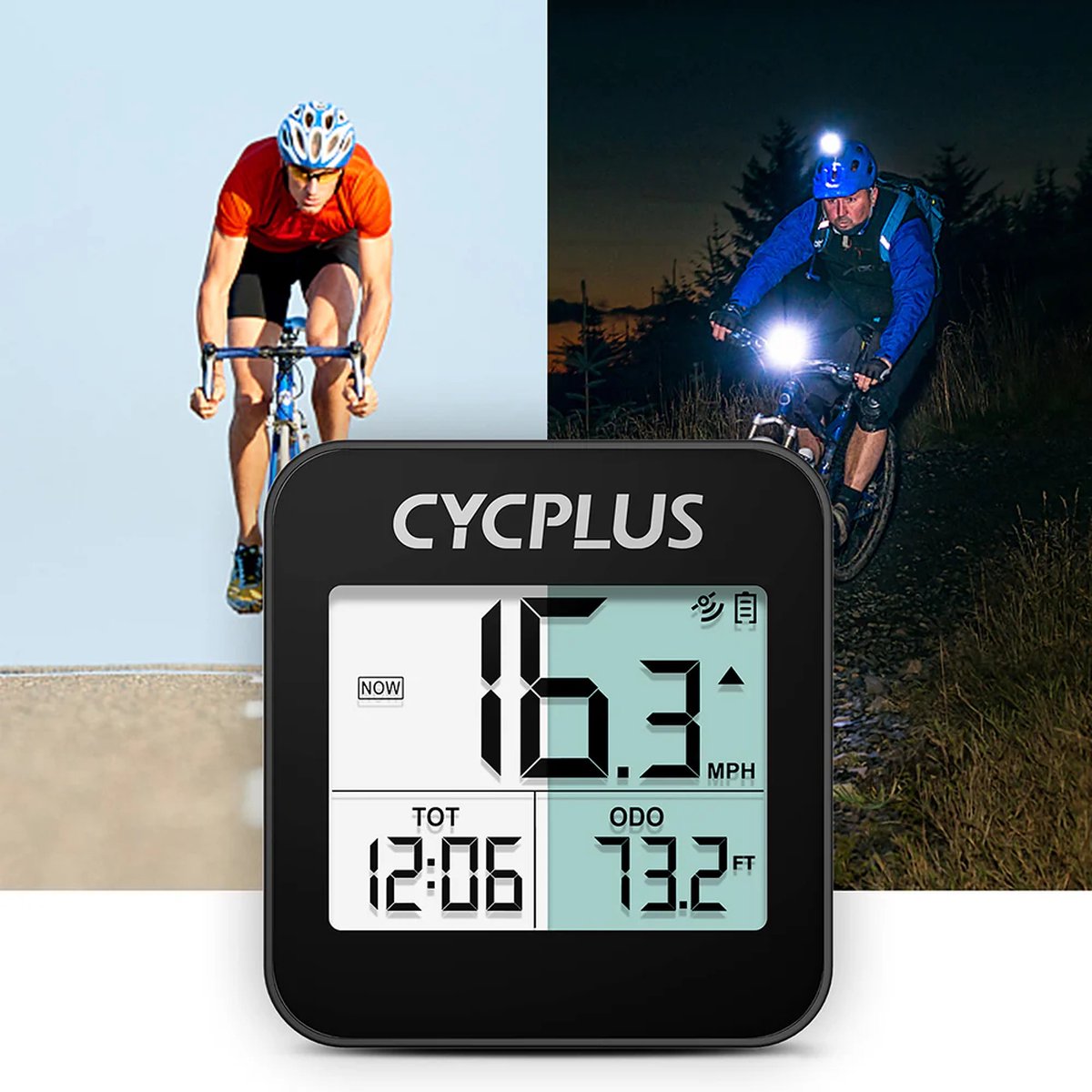G1 Fietscomputer met GPS & Snelheidsmeter