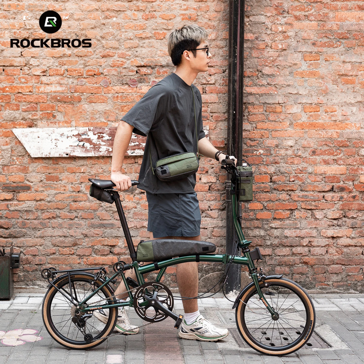 Lichtgewicht multifunctionele fiets stuurtas met een inhoud van 1,5 liter