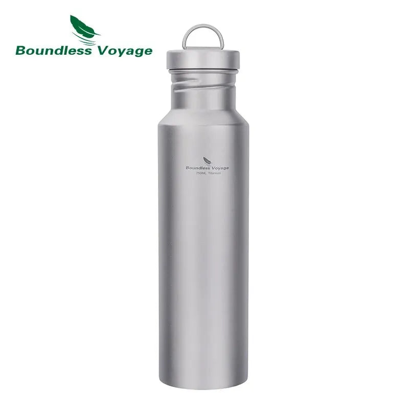 Titanium Drinkfles – 400 / 550 / 750 ml