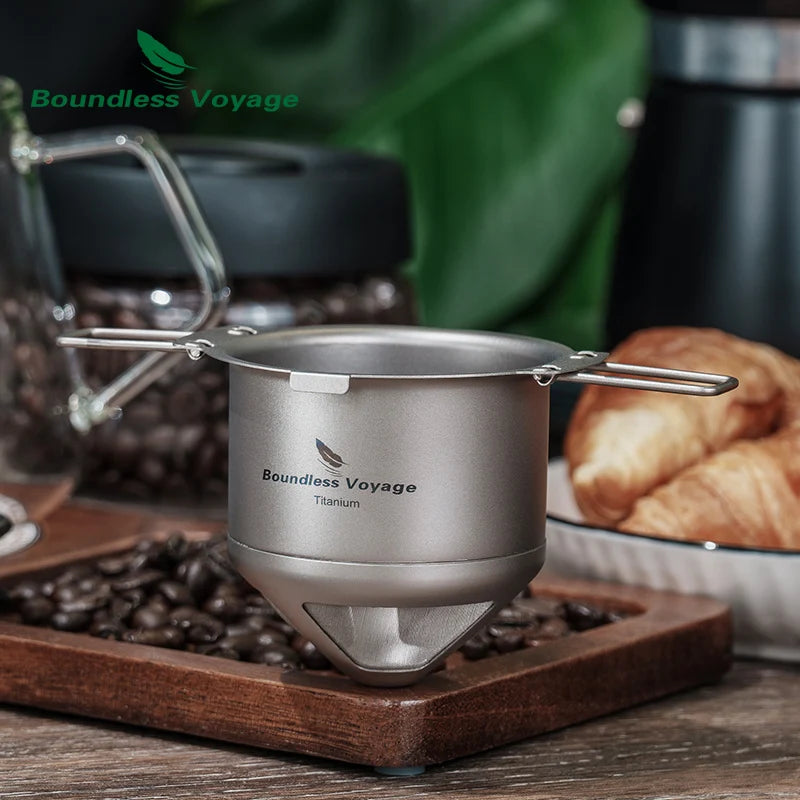 Titanium Herbruikbare Koffiefilter