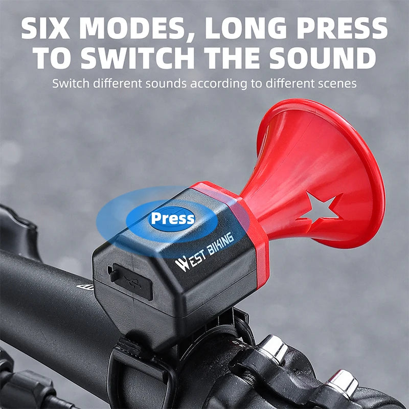 Elektrische Fietshoorn – 90dB USB Oplaadbaar