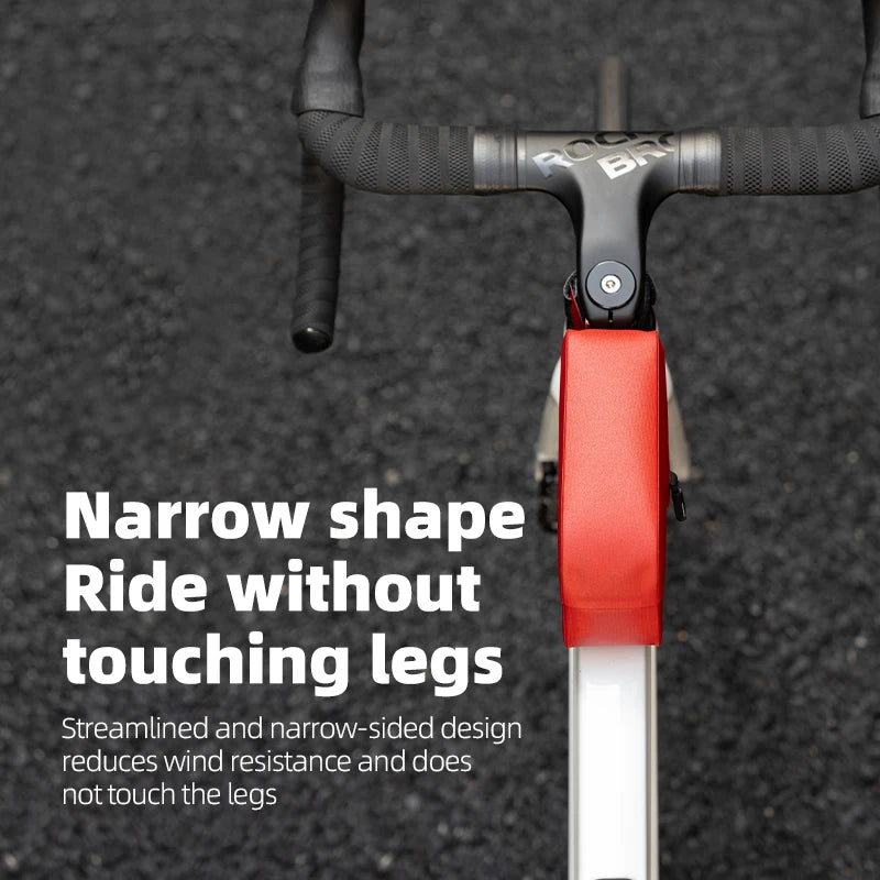 Waterdichte fietsbovenbuistas met klittenbandbevestiging