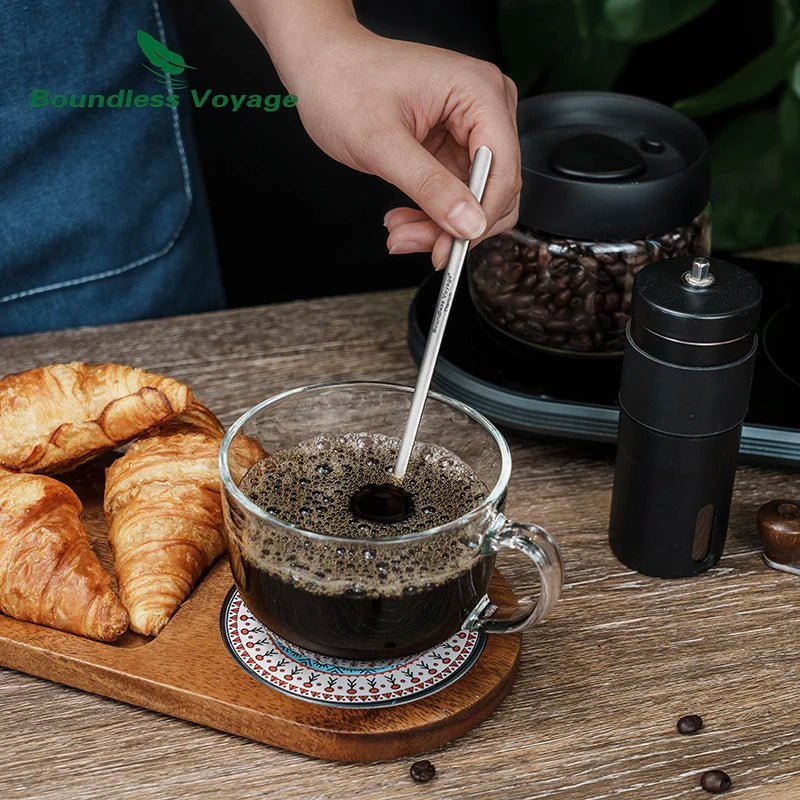 Titanium Koffielepel