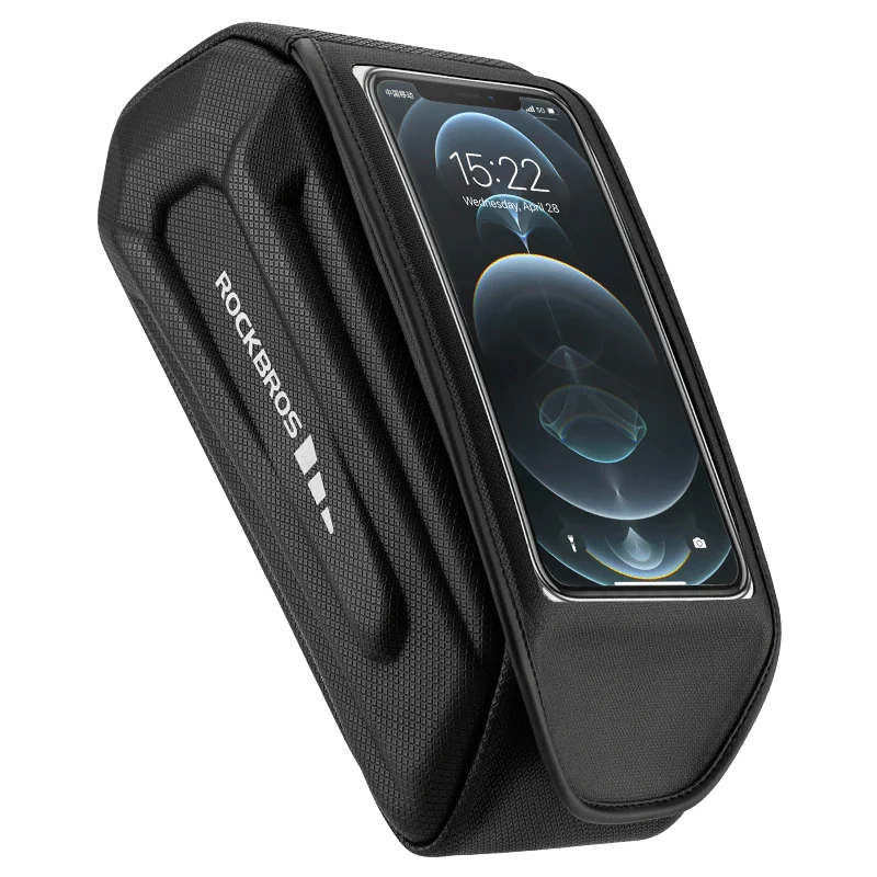 1,7L waterdichte fietsframetas voor de voorbuis, gemonteerd op de fietsbuis