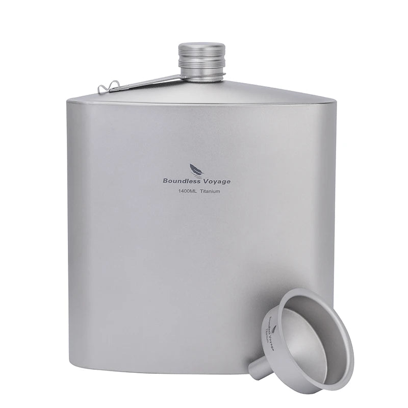 Titanium Flacon Met Trechter 1,4L