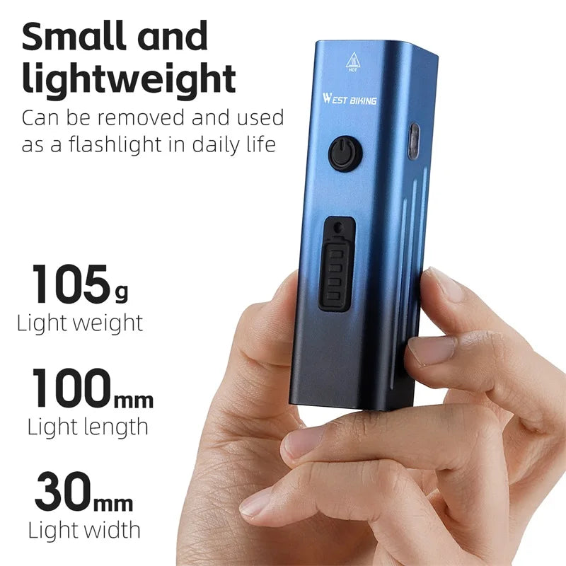 Fietslicht Set – Slim Voor- en Achterlicht met Remsensor