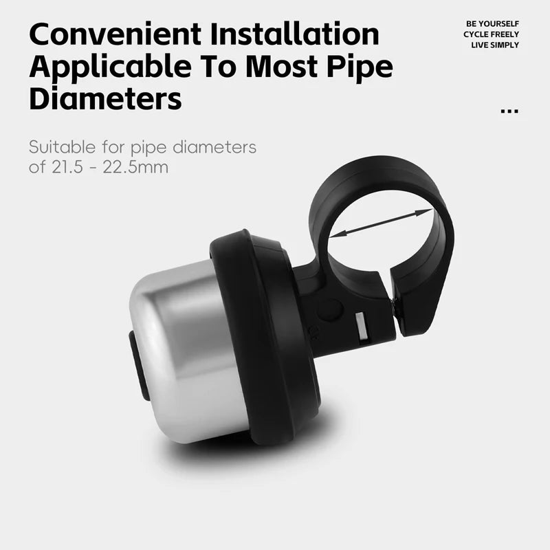 Retro Fietsbel - Aluminium