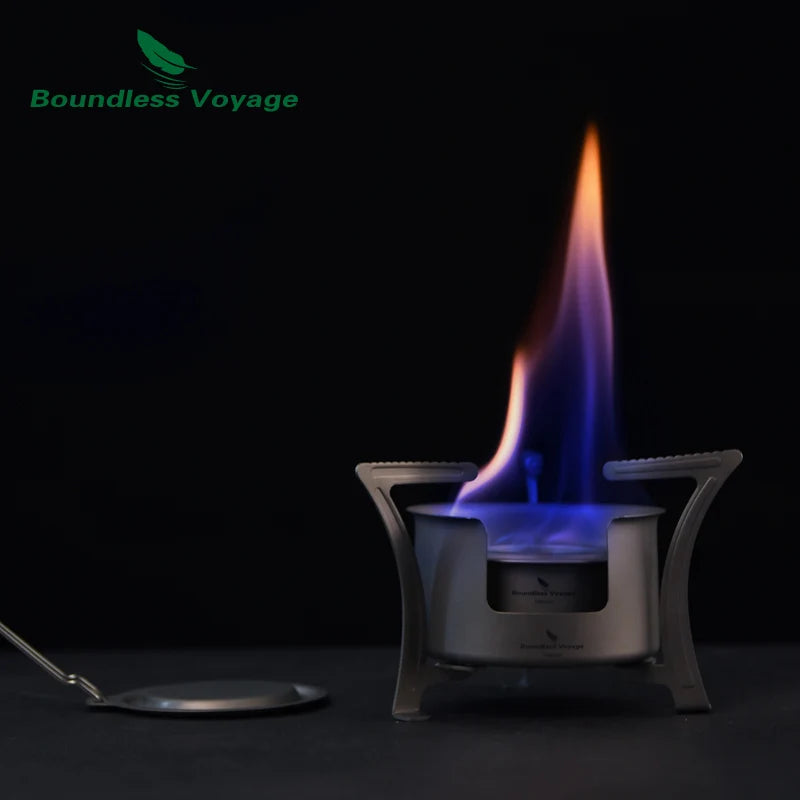 Titanium Hout- en Alcoholkachel