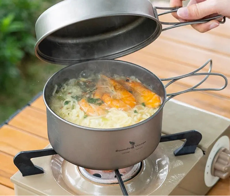 Titanium Pot & Pan Set