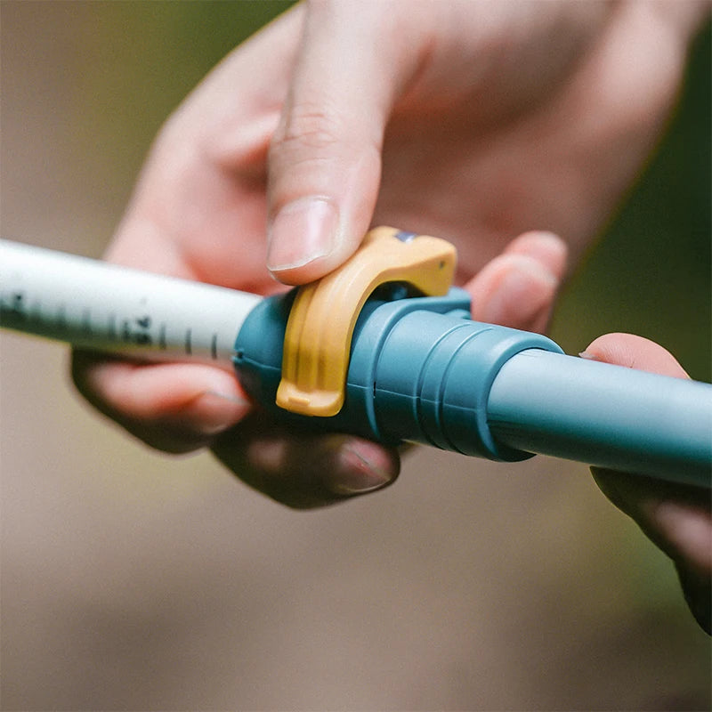 Ultralichte professionele wandelstok voor vrouwen met kurken handgreep en wolfraampunt