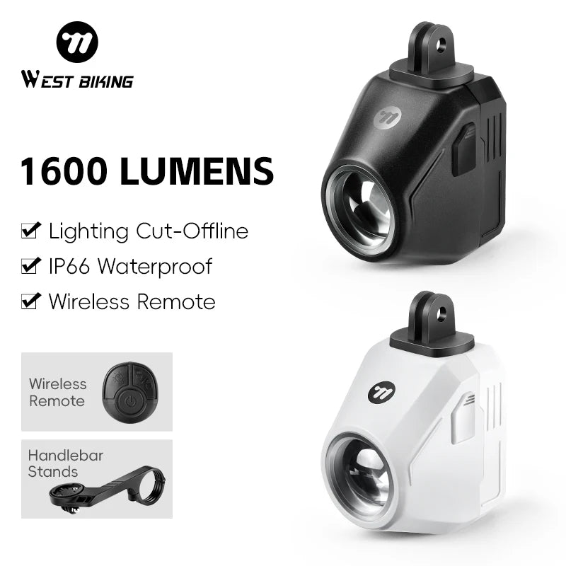 Fietslicht - 1600 Lumen