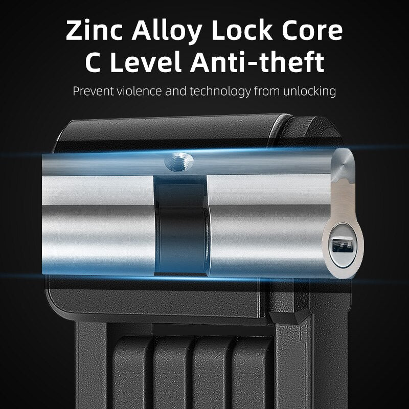 West Biking - Vouwslot - Opvouwbaar Fietsslot