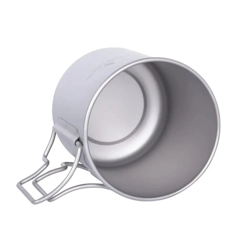 Titanium Kampeerbeker met Filter - 420ml