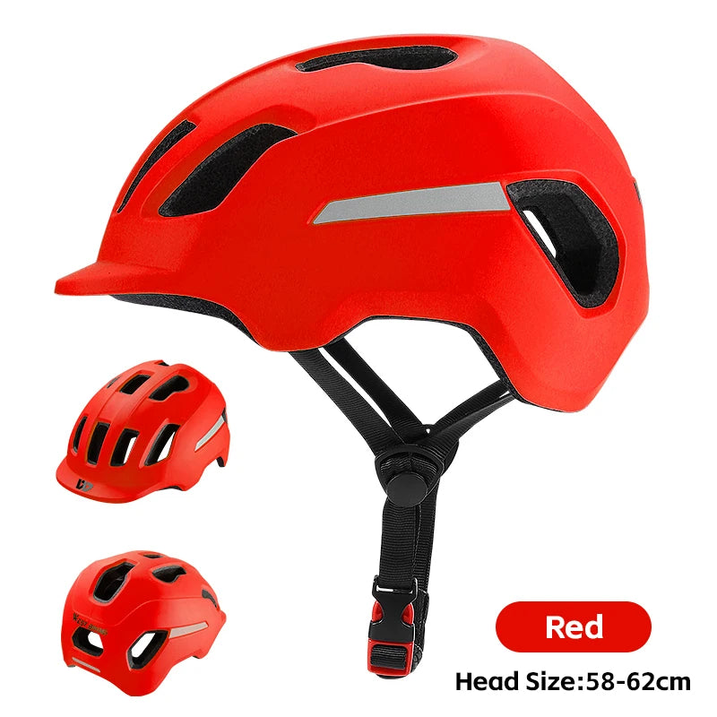 Reflecterende Fietshelm voor Heren en Dames