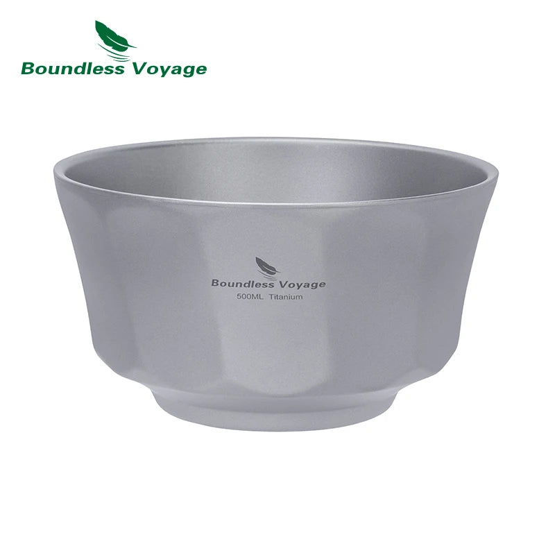 Titanium Dubbelwandige Kom