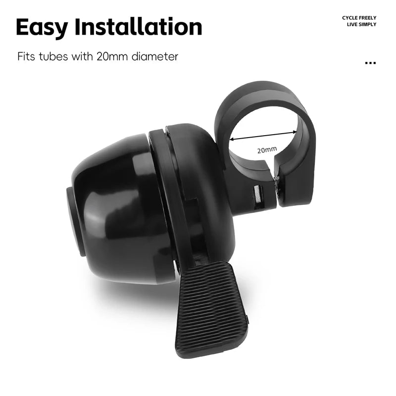 Fietsbel - Aluminium