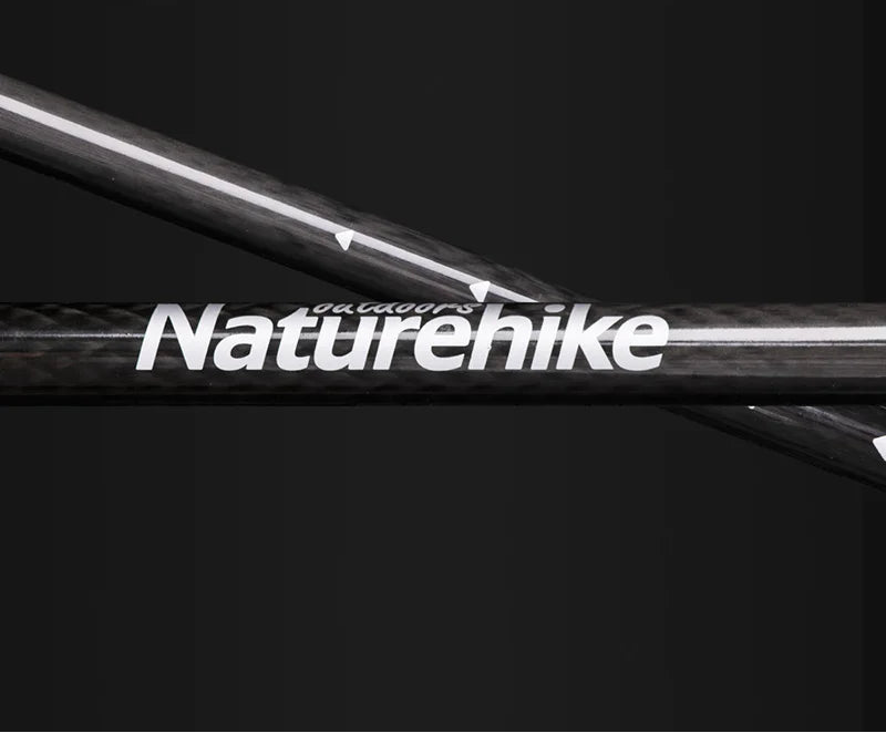 Carbonfiber wandelstokken met EVA-handgreep en wolfraamstalen punt