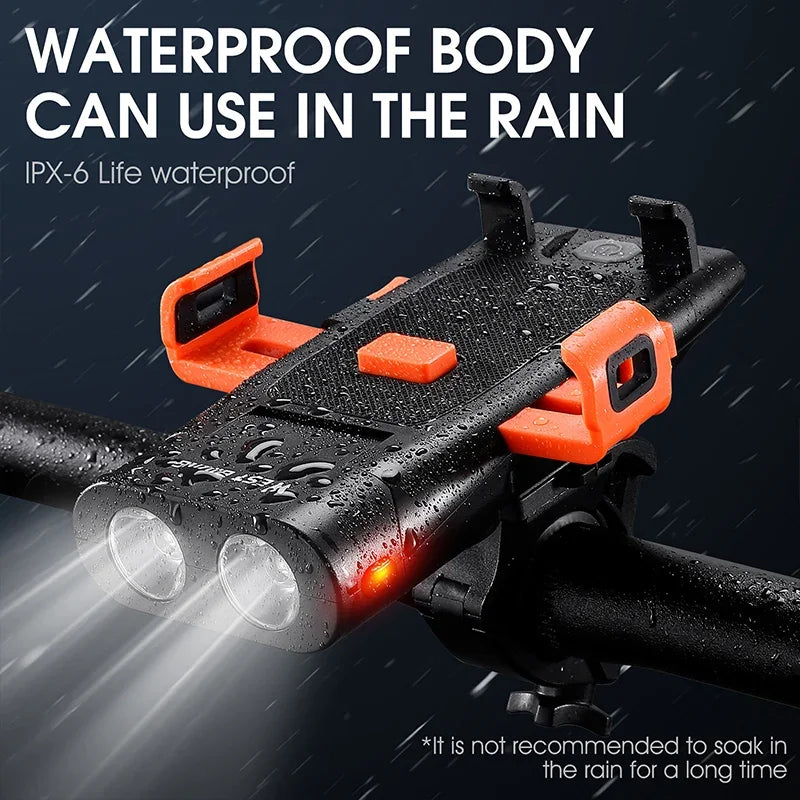 5-in-1 Multifunctioneel Fietslicht