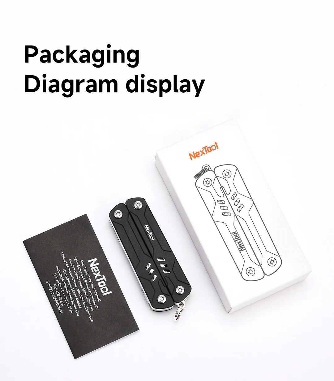 NexTool - Mini Sailor Pliers Lite - 10 In 1