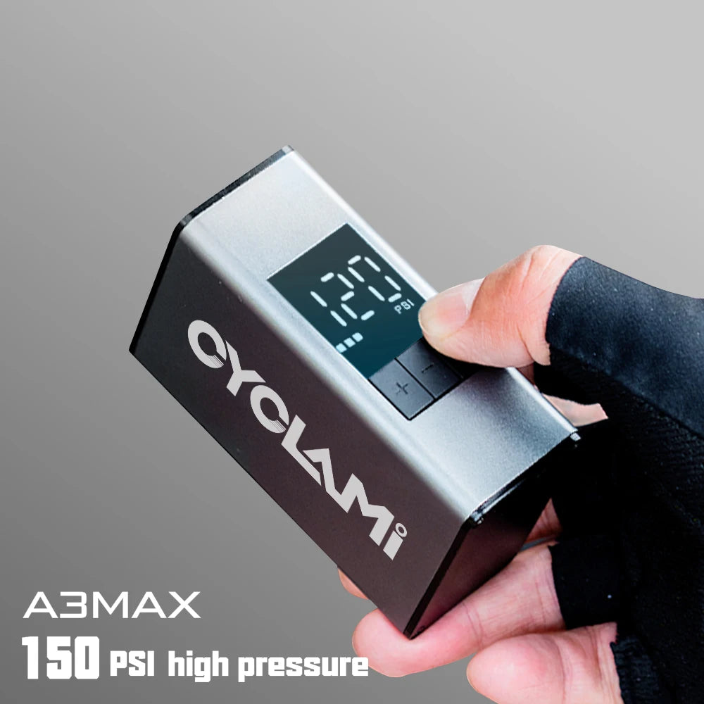 A3 MAX 150 PSI Elektrische Fietspomp