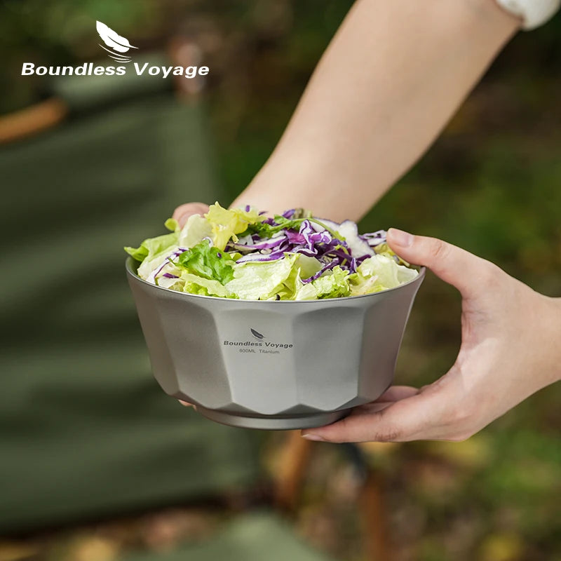 Titanium Dubbelwandige Kom