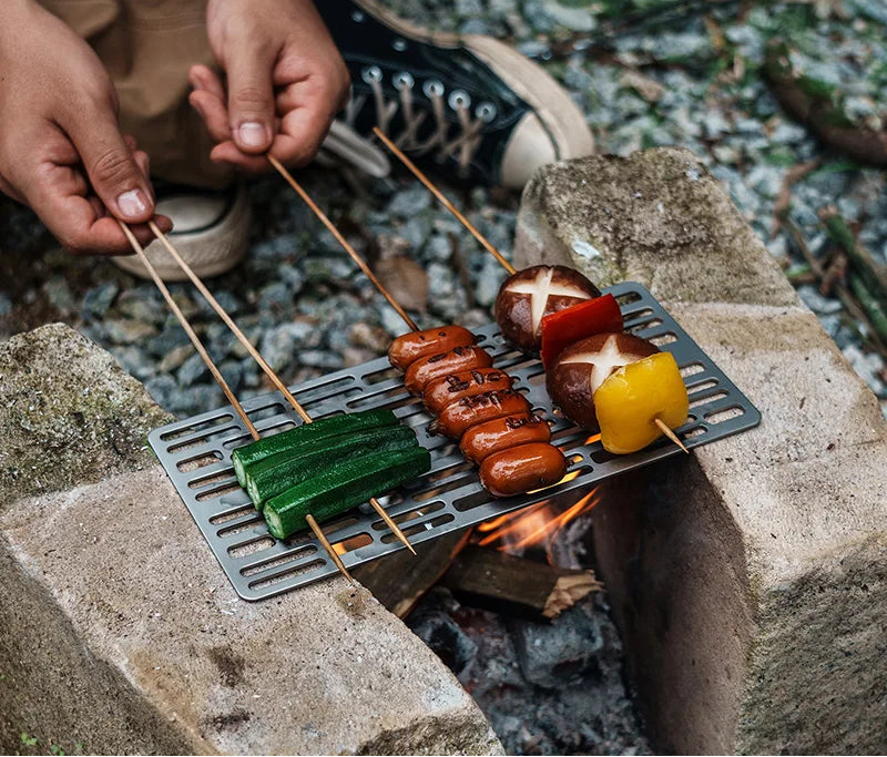 Titanium BBQ Grillplaat