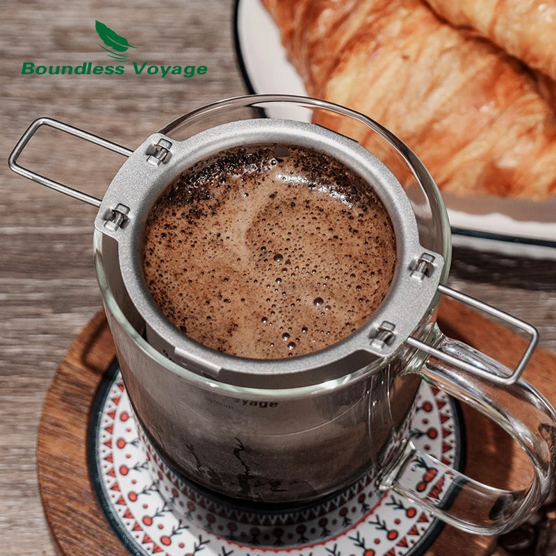 Titanium Herbruikbare Koffiefilter