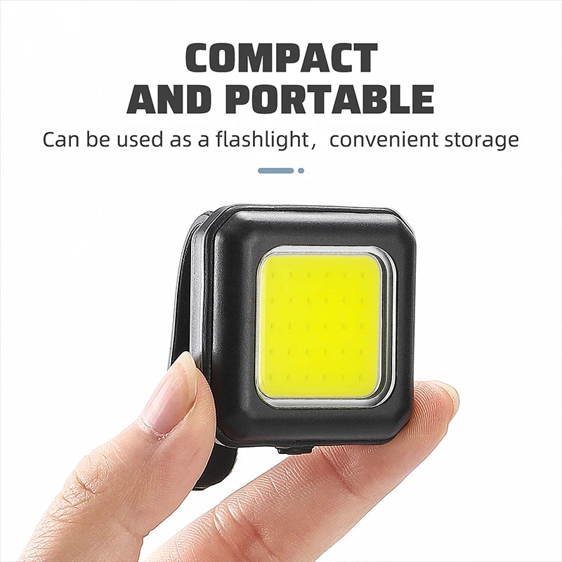 Compact Voorlicht - 130 Lumen - USB-C Oplaadbaar