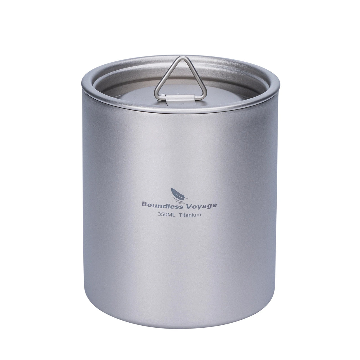 Titanium Mok Met Deksel