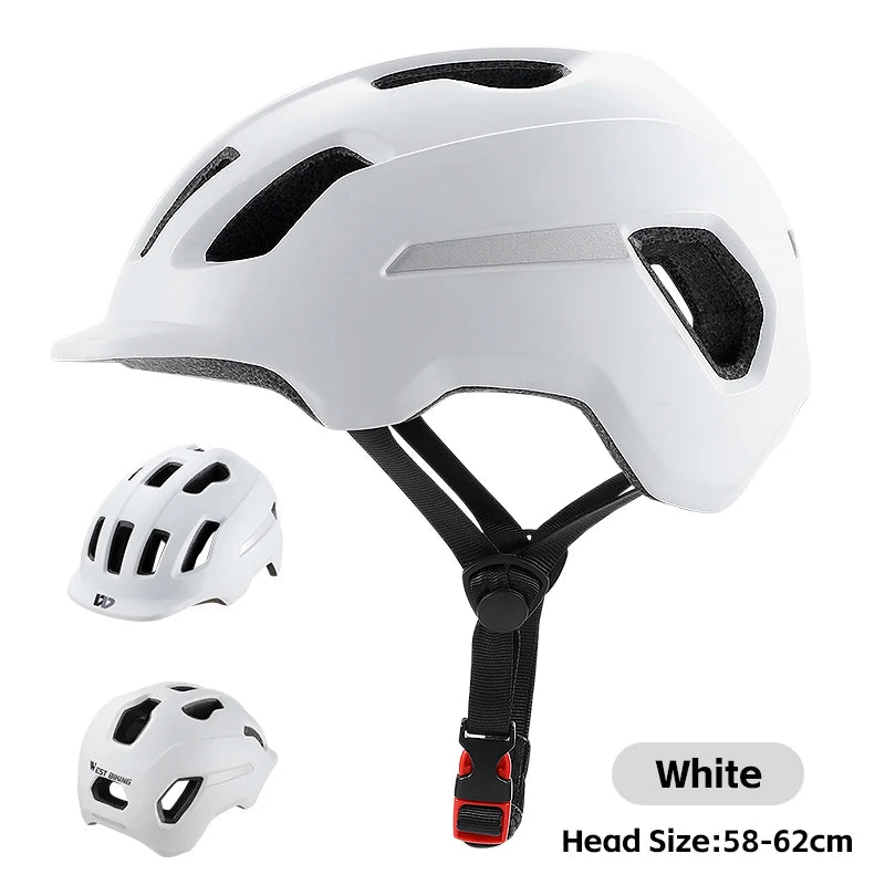 Reflecterende Fietshelm voor Heren en Dames