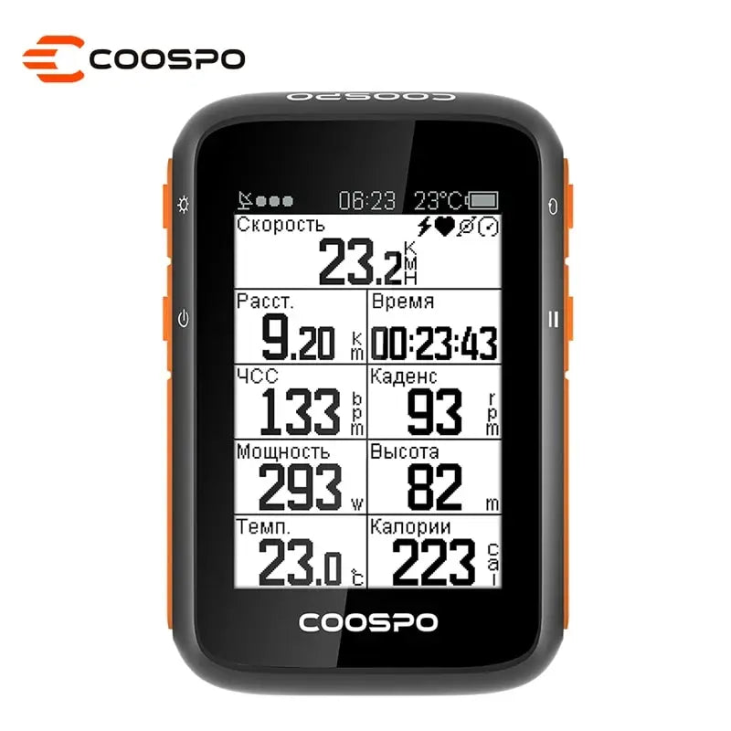 BC200 - GPS Fietscomputer met ANT+ en Bluetooth