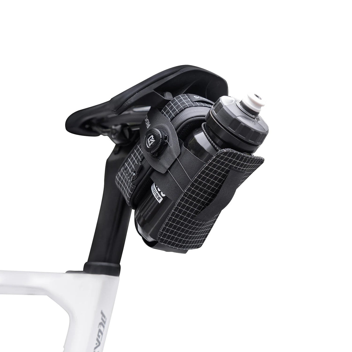 Multifunctionele fiets achtertas met veilige klep