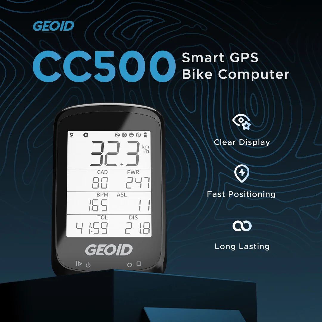 CC500 GPS Fietscomputer