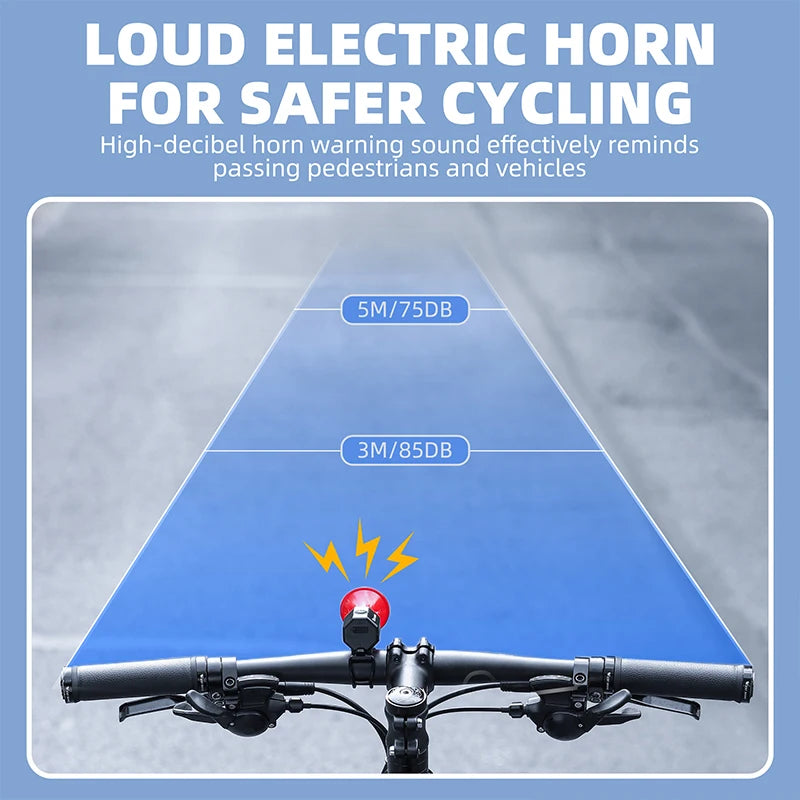 Elektrische Fietshoorn – 90dB USB Oplaadbaar