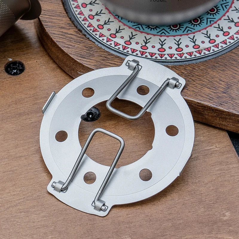 Titanium Pour-Over Koffiehouder