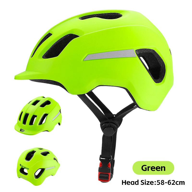 Reflecterende Fietshelm voor Heren en Dames