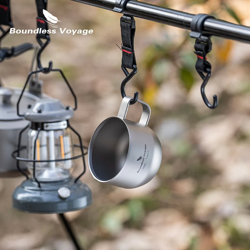 Titanium Dubbelwandige Mok