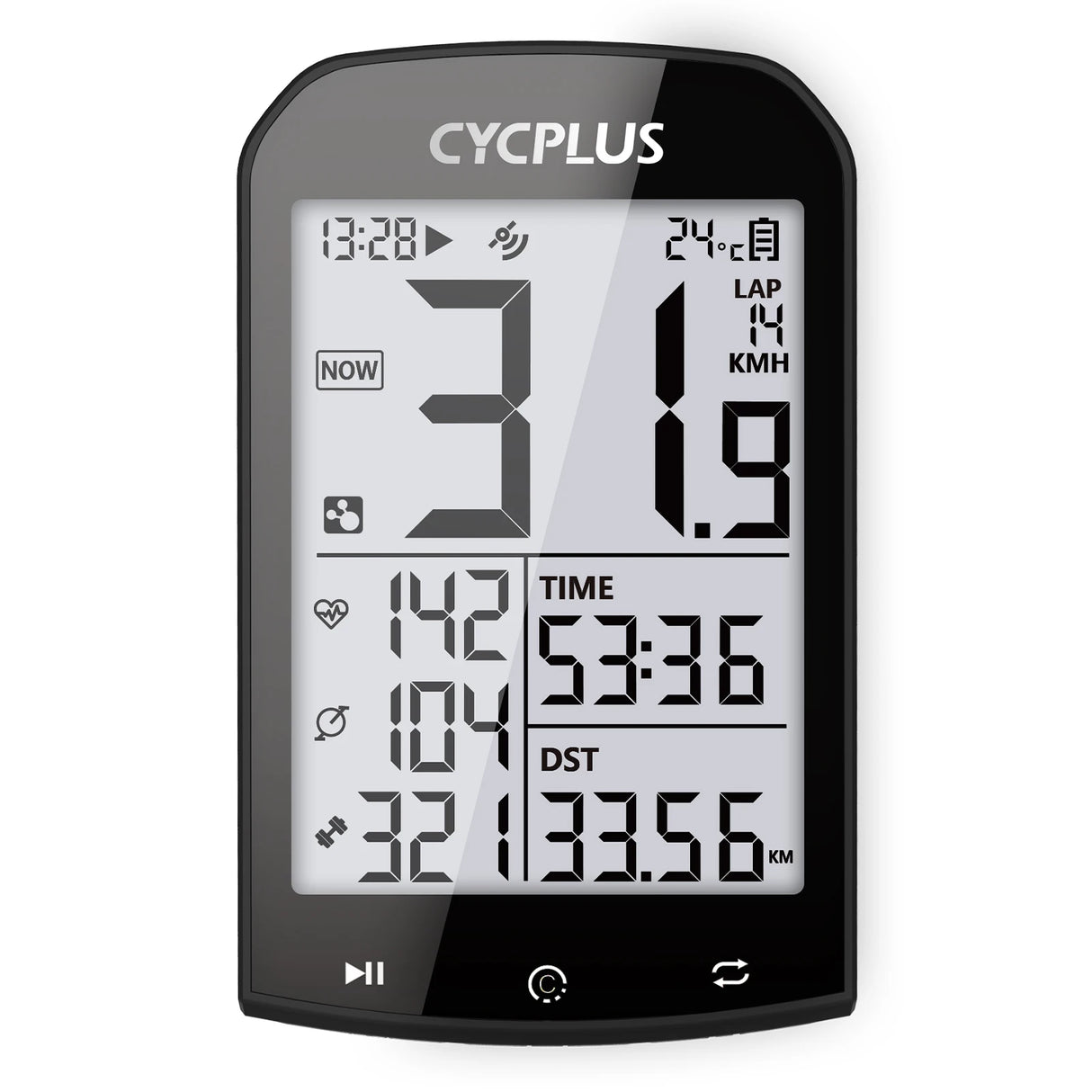M1 Fietscomputer met GPS & Snelheidsmeter