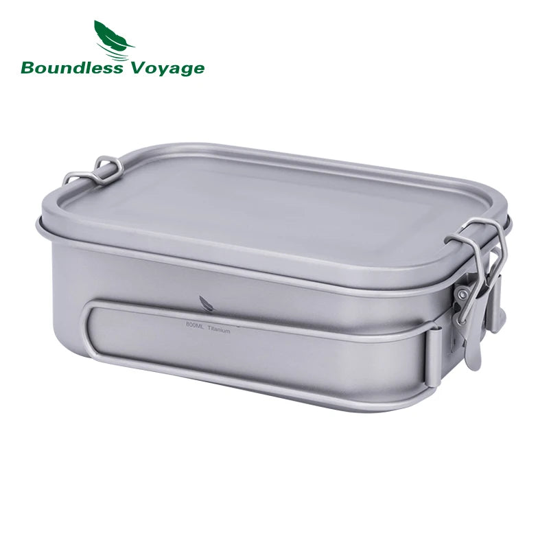 Titanium Bento Lunchbox