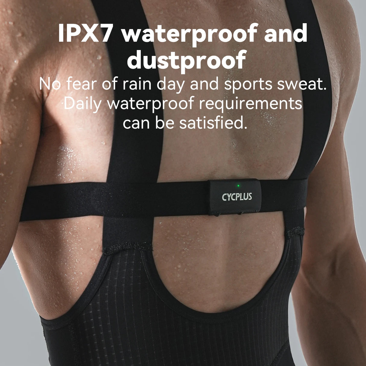 H2 Hartslagmeter- Borstband