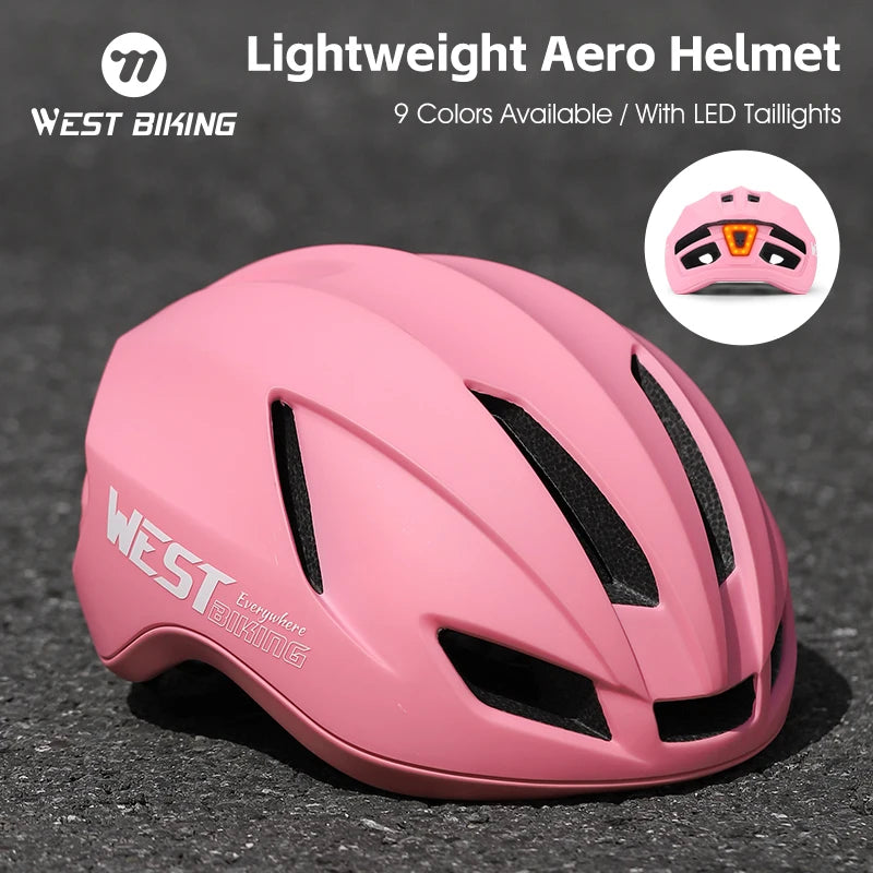 Dames Fietshelm met LED-verlichting - Pack Away