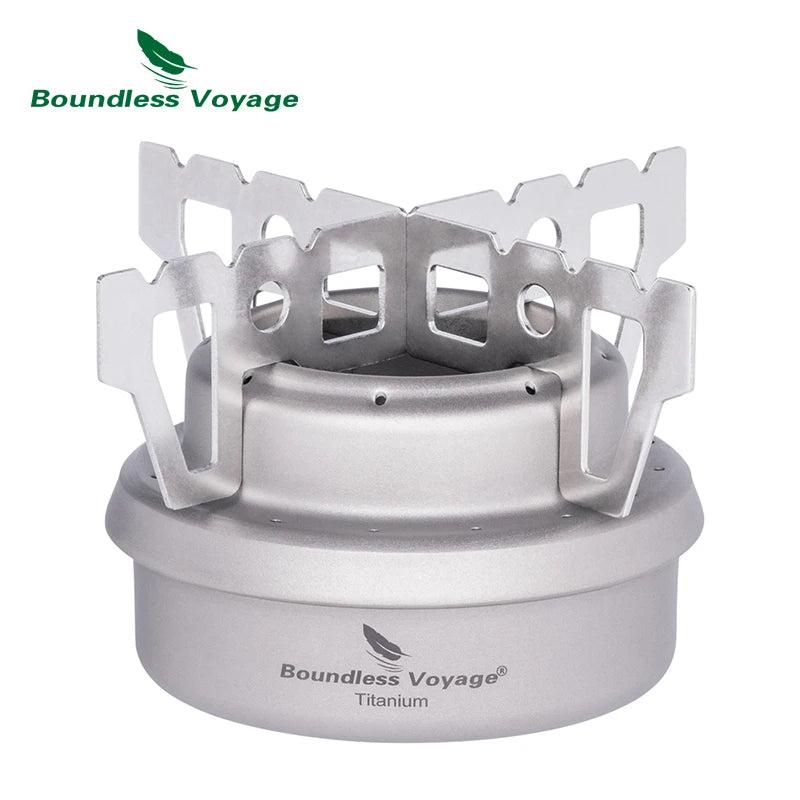Titanium Alcoholbrander Met Bracket