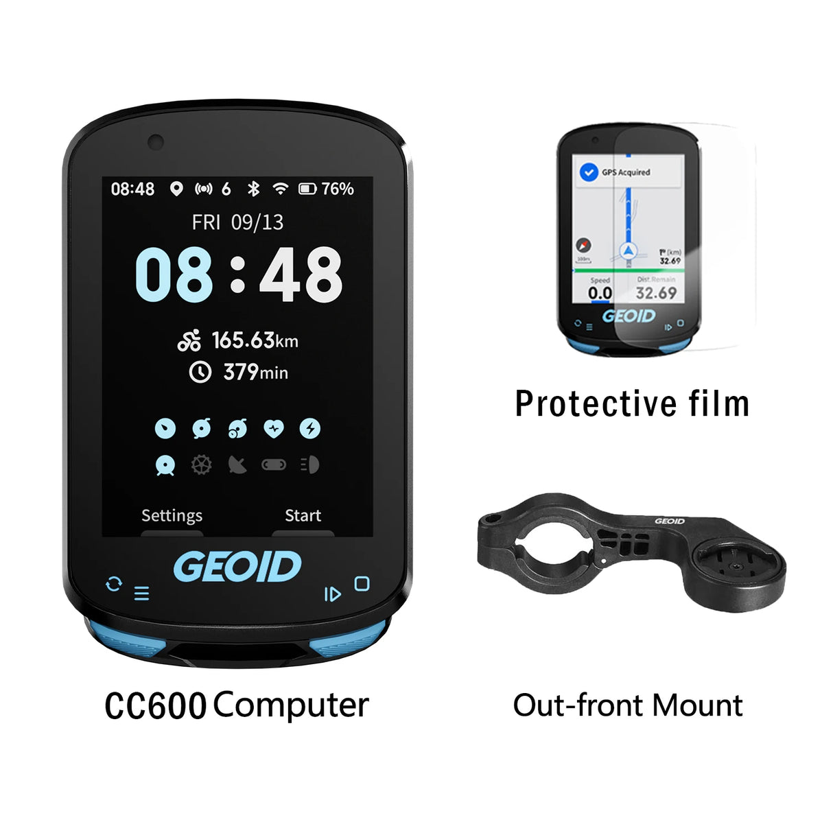 CC600 GPS Fietscomputer