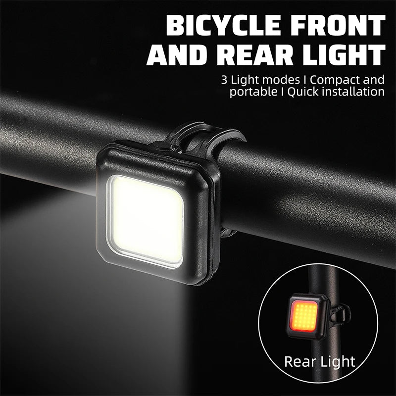 Compact Voorlicht - 130 Lumen - USB-C Oplaadbaar