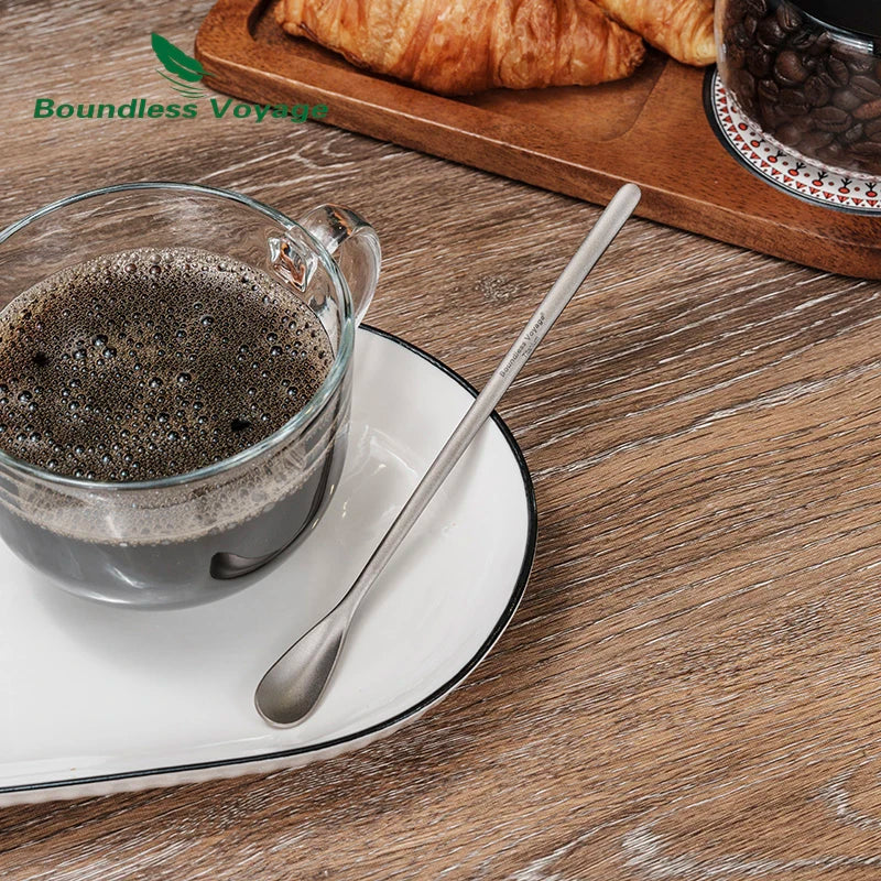 Titanium Koffielepel