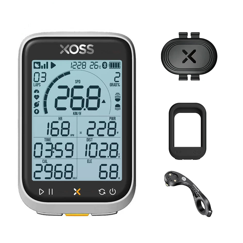 G3+ Plus Fietscomputer met Sensorenpakket