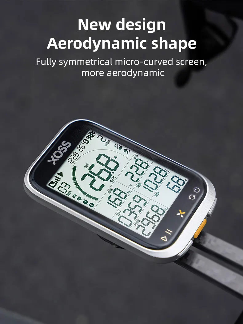 G3+ Plus Fietscomputer met Bluetooth en ANT+