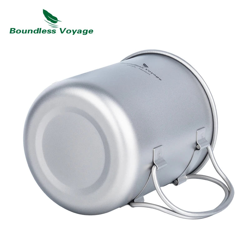 Titanium Drinkbeker met Deksel